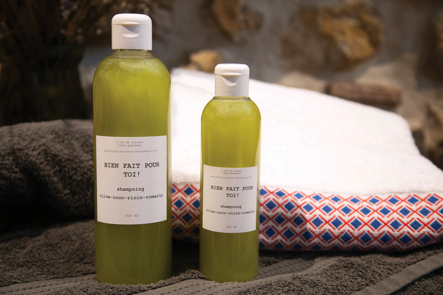 savon-shampoing liquide olive-coco-ricin- romarin