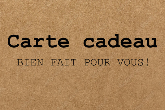 Carte Cadeau