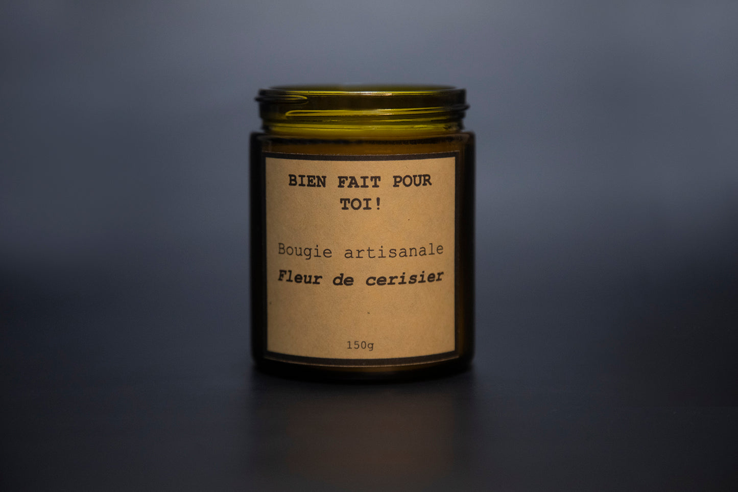 bougies artisanales parfumées